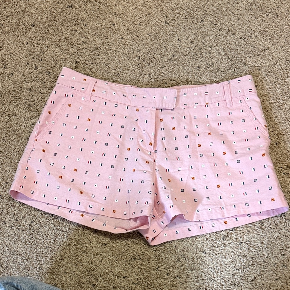 Castaway Pink Geometric Women Shorts
